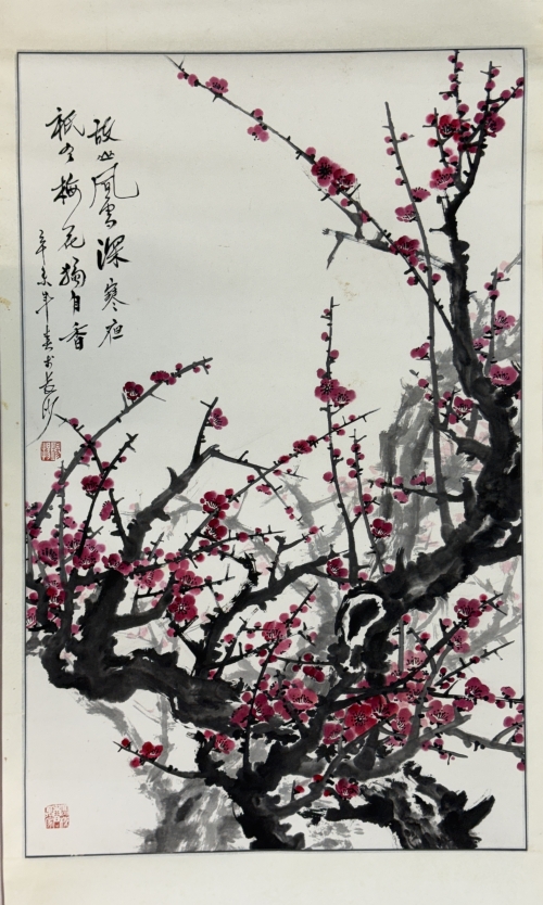《故山风雪深寒夜 只有梅花独自香》