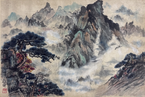 《松壑云涛》