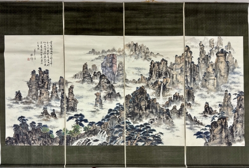《武陵仙境图》