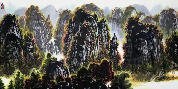《霜染中岳》