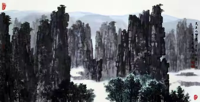 《天子山印象》