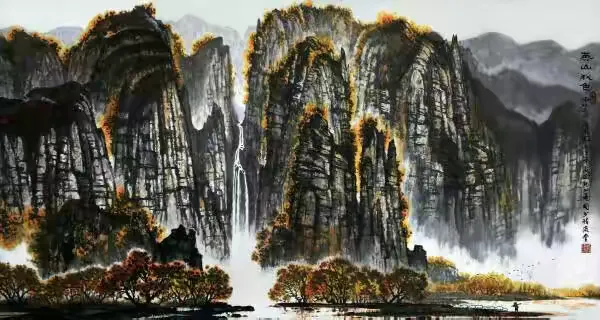 《燕山秋色》