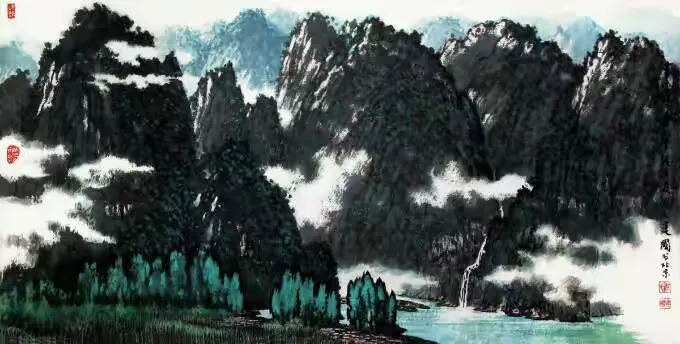 《重峦起叠翠》