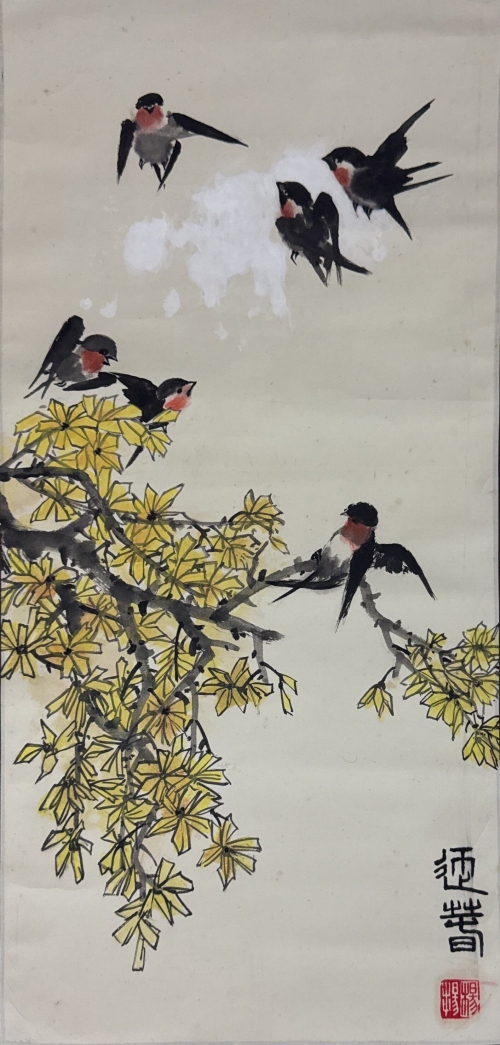 《迎春》