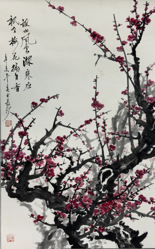 《故山风雪深寒夜 只有梅花独自香》