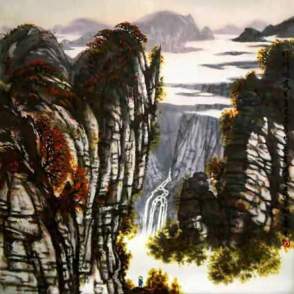 《行到烟霞里 息足且看山》