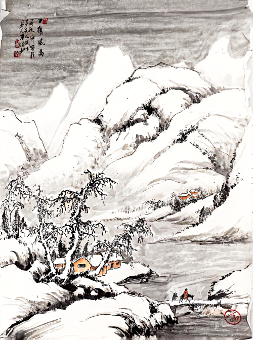 《雪岭风高》