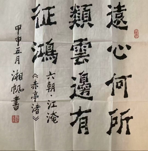 《远心何所类 云边有征鸿》