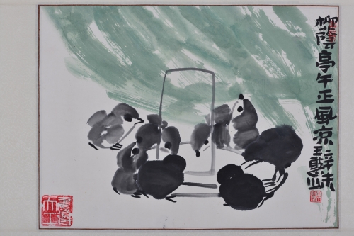 《柳阴亭午正风凉》