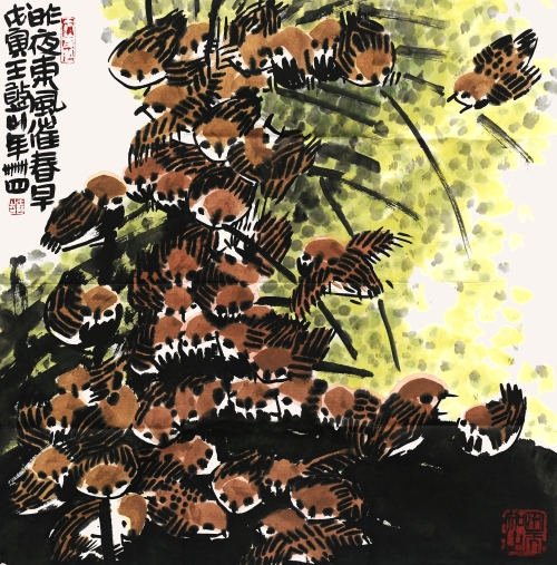 《昨夜东风催春早》
