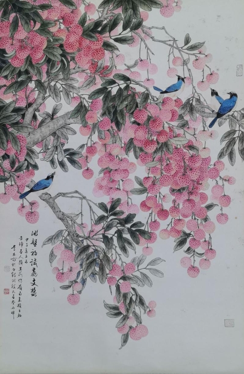 《冰盘初试荔枝浆》