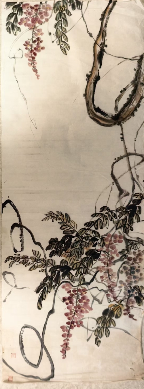 黄遐举国画作品