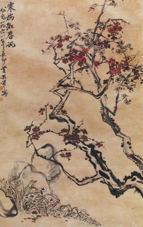 《寒梅知春讯》