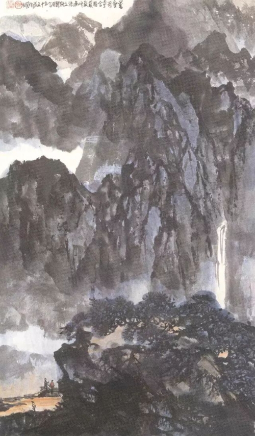 《万壑有声含晓籁》