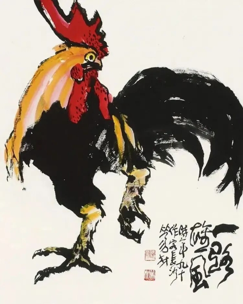 欧阳笃材国画作品