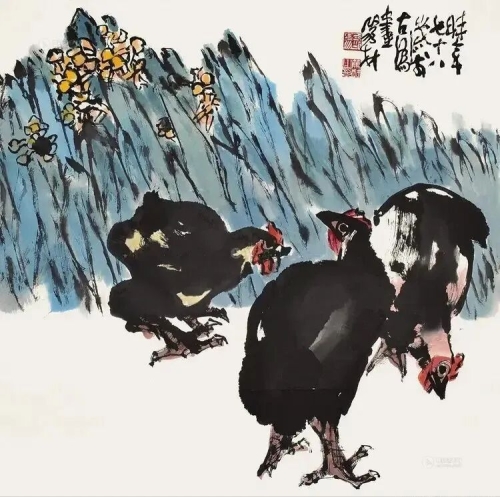 欧阳笃材国画作品