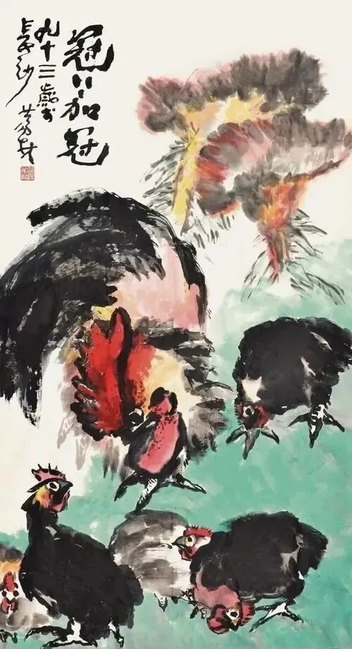 欧阳笃材国画作品