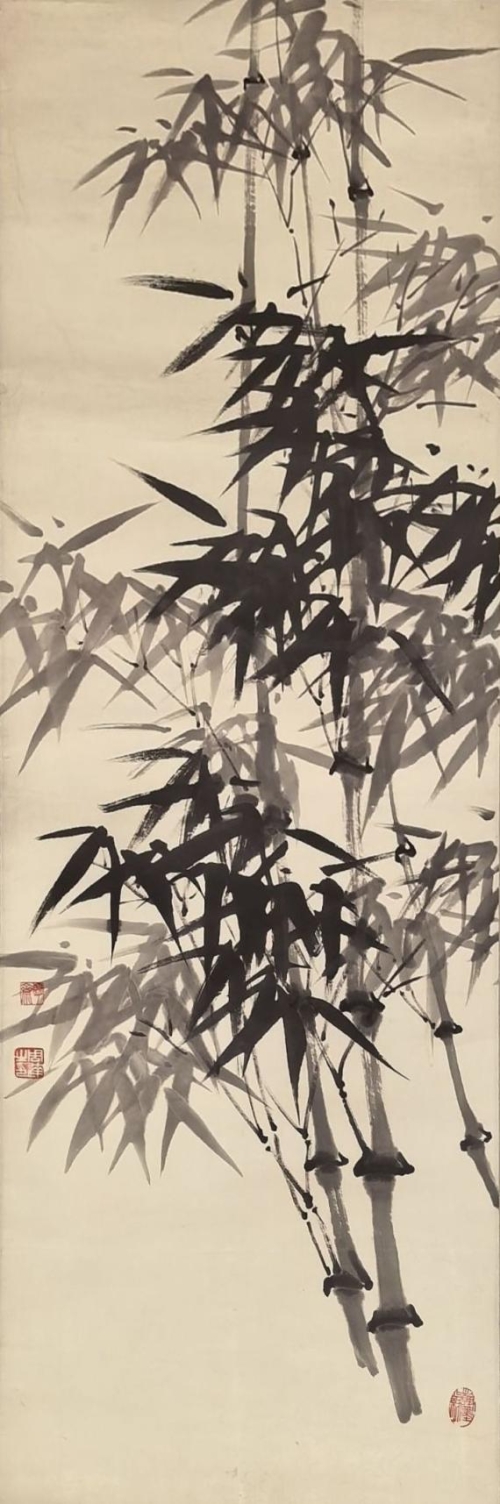周达国画作品