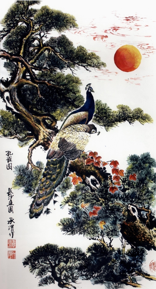 孔雀图
