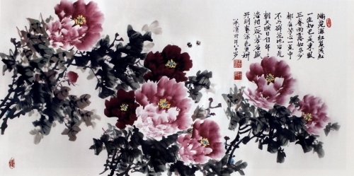 写意牡丹