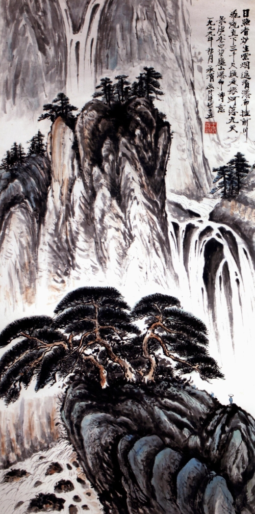 庐山瀑布